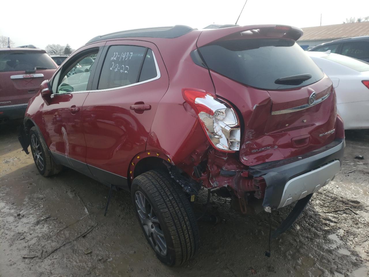 Photo 3 from auction – 2016 BUICK ENCORE SPO with VIN KL4CJ2SM0GB587637