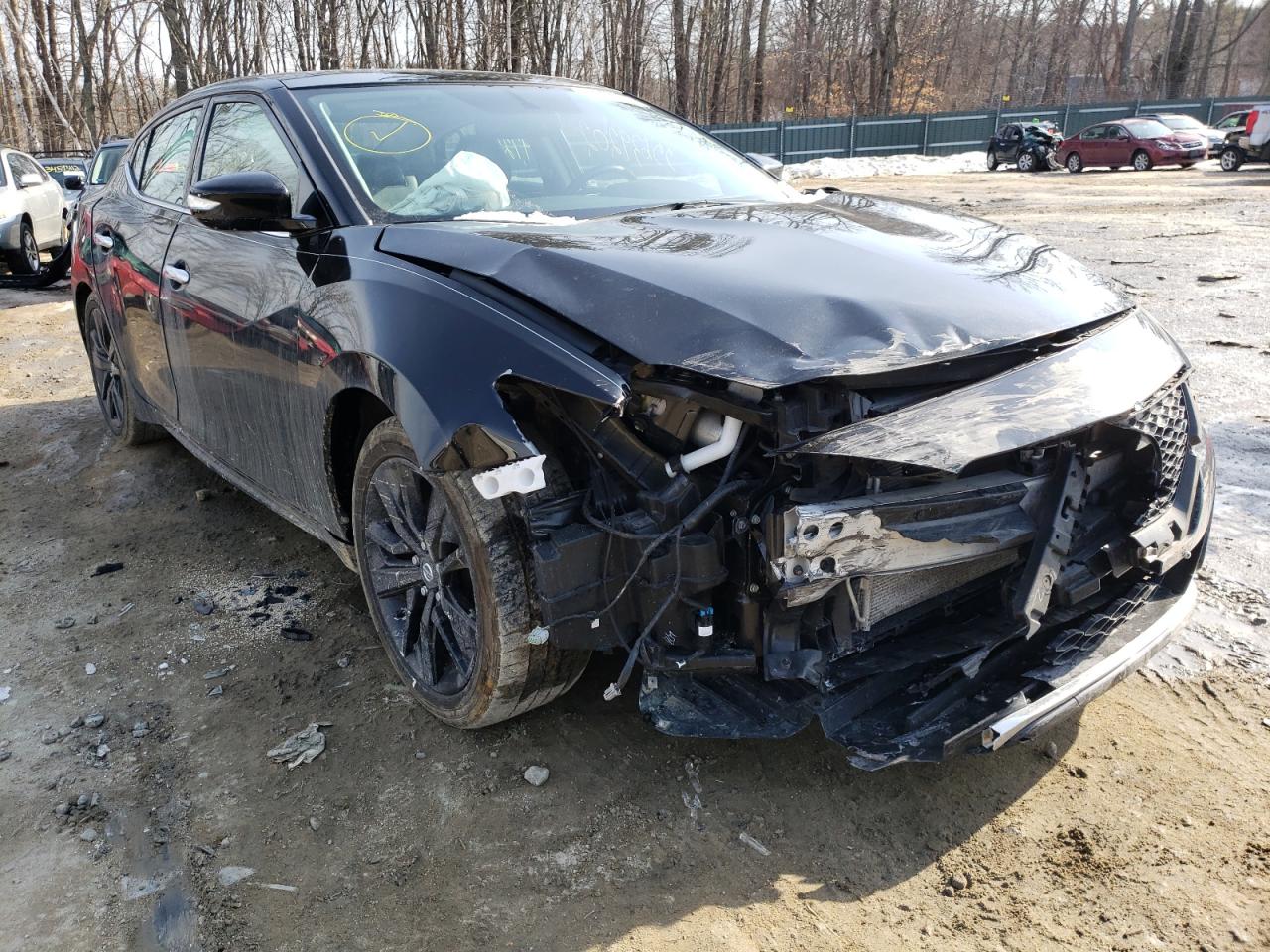NISSAN MAXIMA S 2019 with VIN 1N4AA6AV7KC371727 - Photo from auction