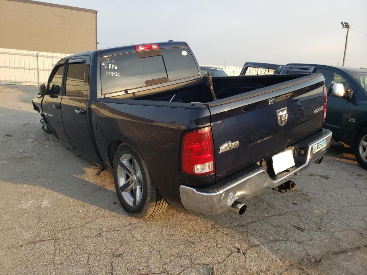 Photo 3 from auction – 2012 DODGE RAM 1500 S with VIN 1C6RD7LT2CS283849