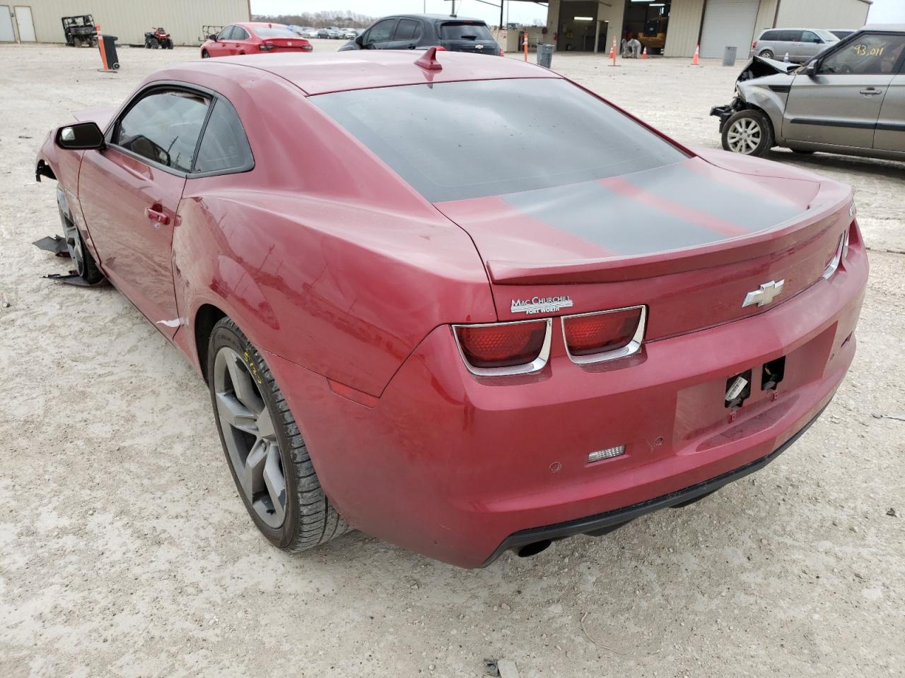 Photo 3 from auction – 2012 CHEVROLET CAMARO LT with VIN 2G1FC1E34C9181052
