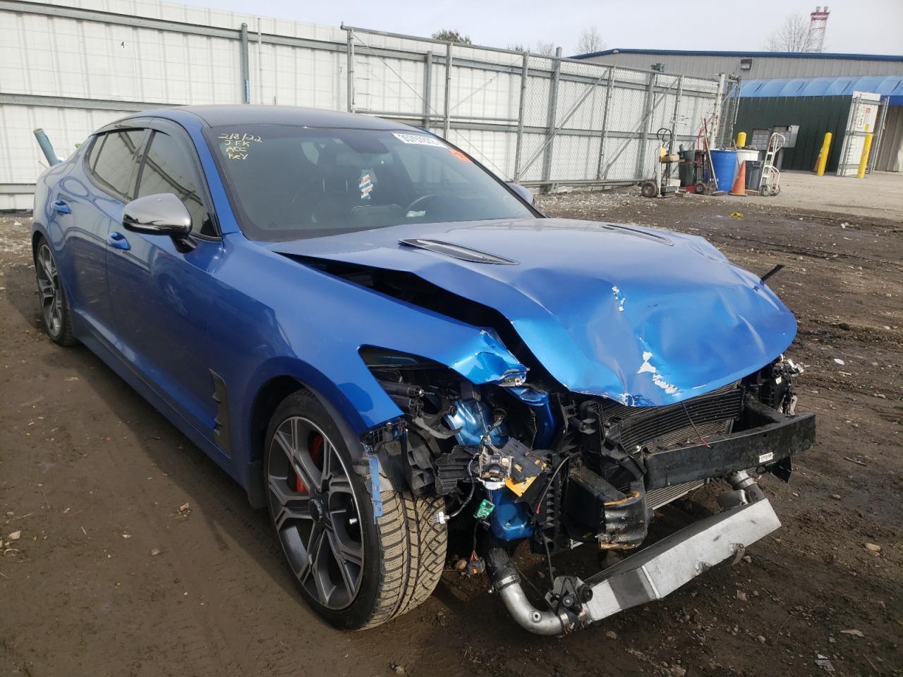 KIA STINGER GT 2019 with VIN KNAE35LC0K6054539 - Photo from auction
