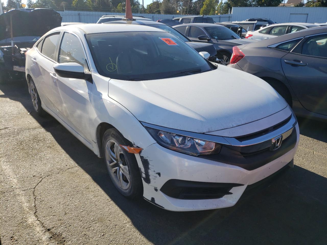 HONDA CIVIC LX 2016 with VIN 19XFC2F52GE226283 - Photo from auction