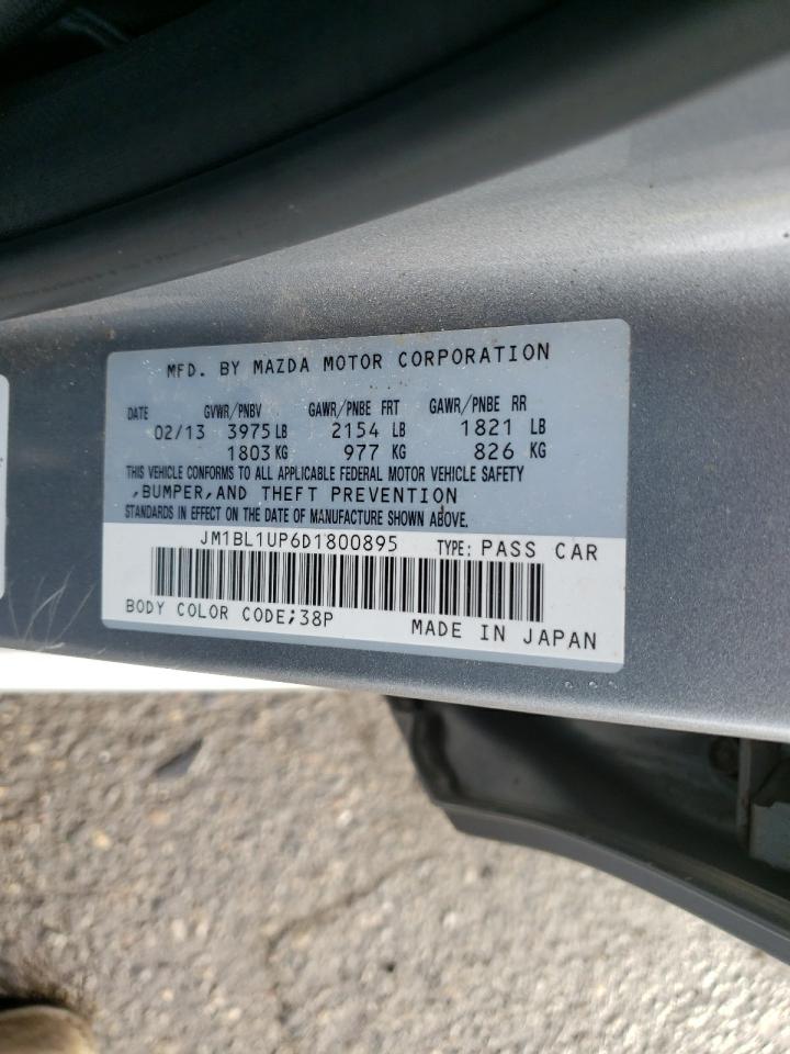 Photo 10 from auction – 2013 MAZDA 3 I with VIN JM1BL1UP6D1800895