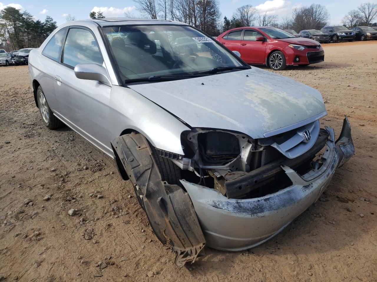 HONDA CIVIC EX 2003 with VIN 1HGEM22963L049998 - Photo from auction