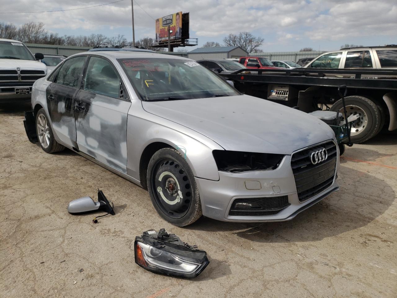 AUDI A4 PREMIUM 2015 with VIN WAUBFAFL7FN046268 - Photo from auction