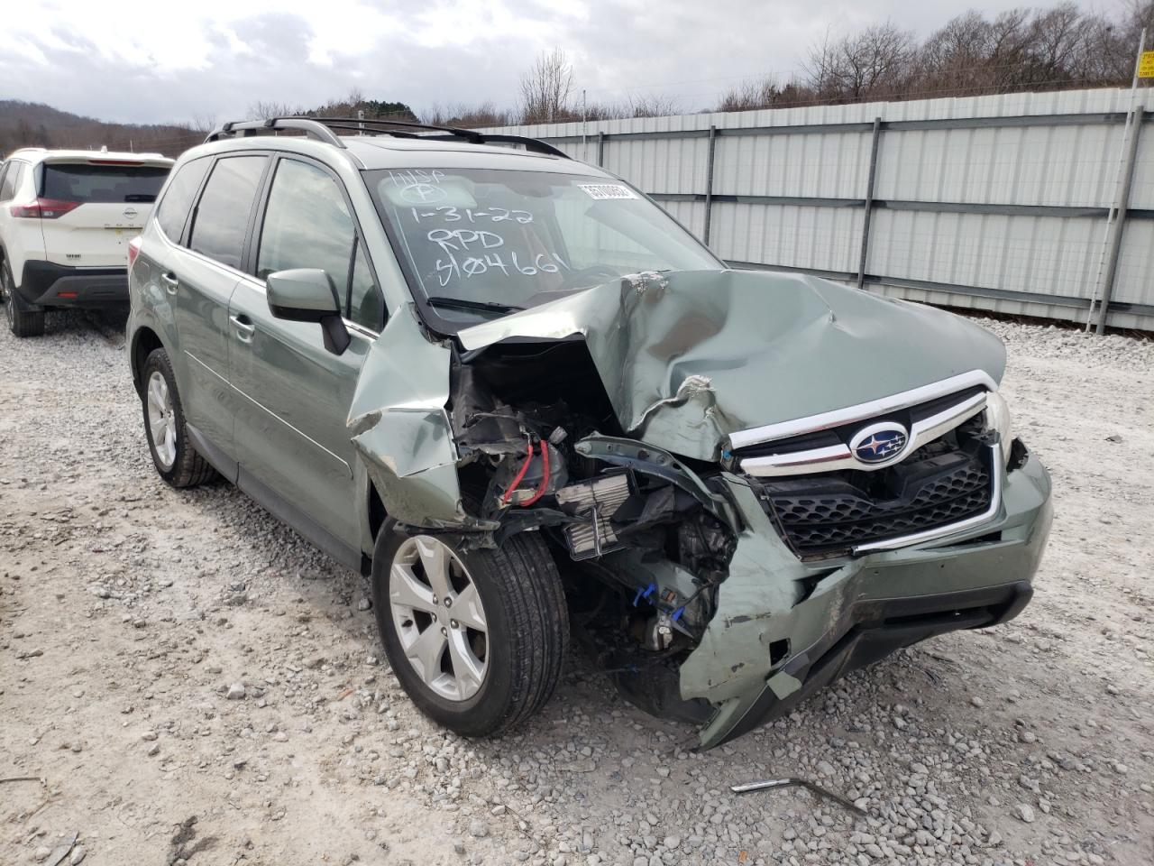 SUBARU FORESTER 2 2015 with VIN JF2SJARC7FH404661 - Photo from auction