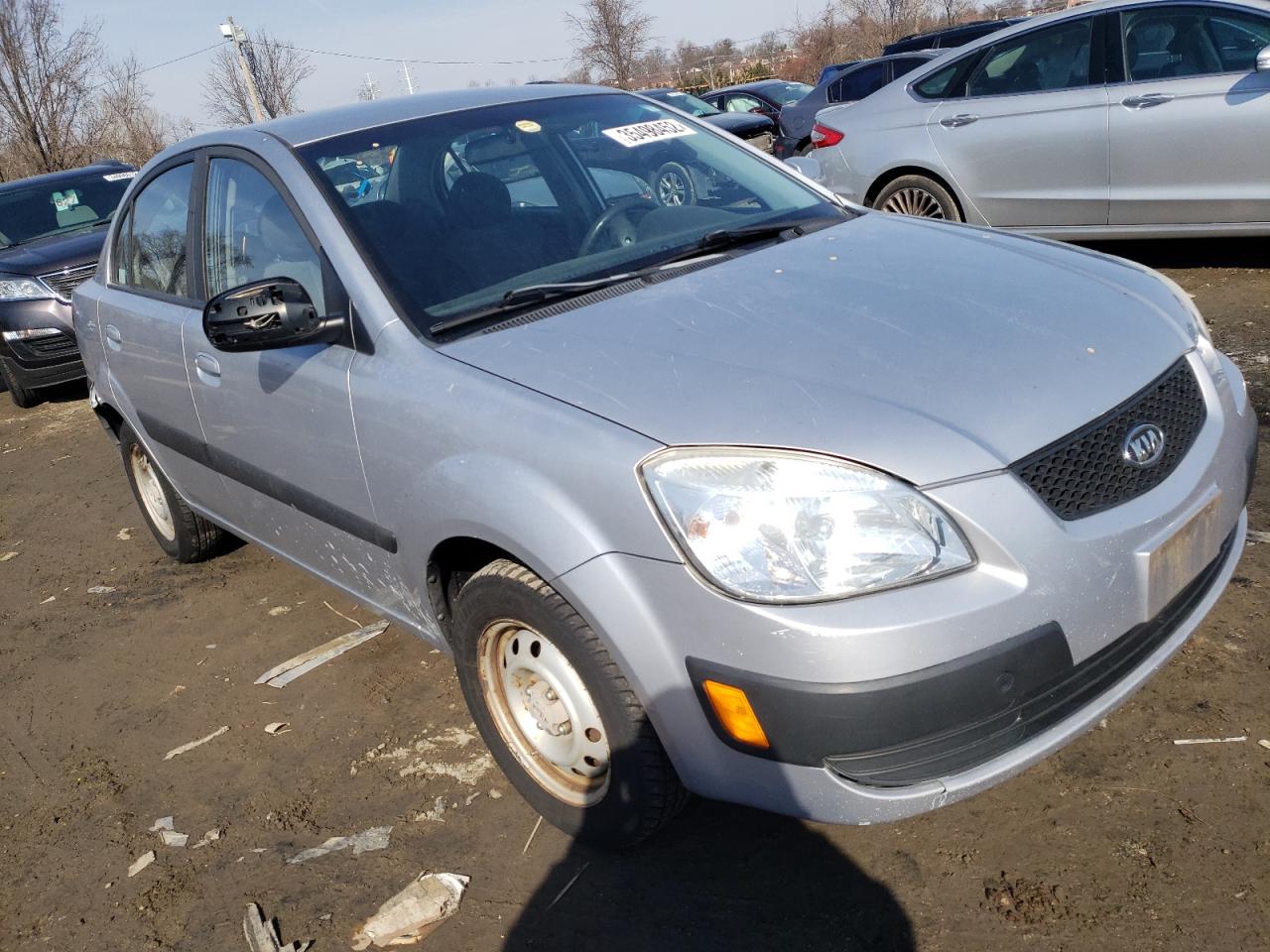 KIA RIO BASE 2009 with VIN KNADE223896569563 - Photo from auction