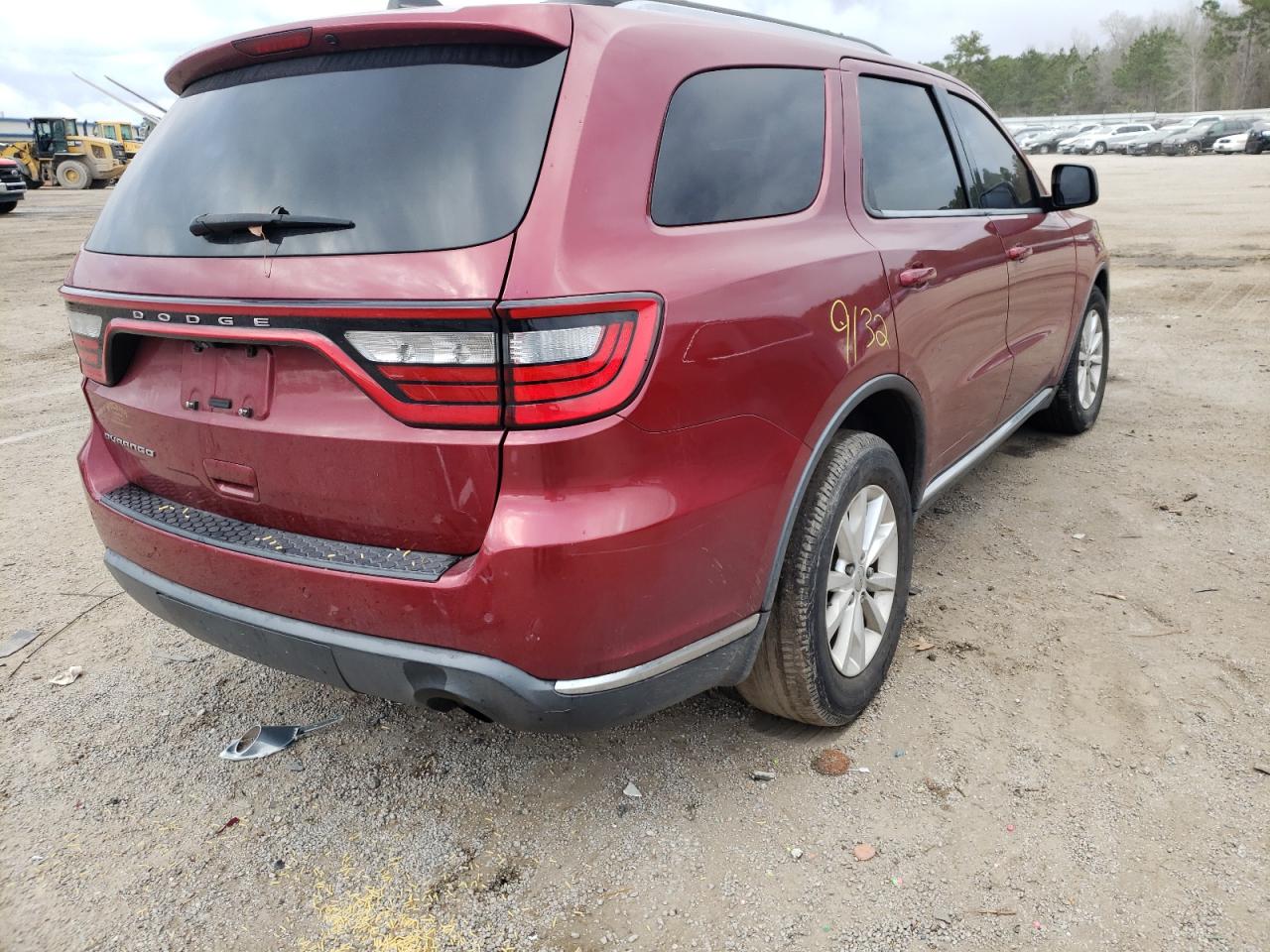 Photo 4 from auction – 2015 DODGE DURANGO SX with VIN 1C4RDHAGXFC857620