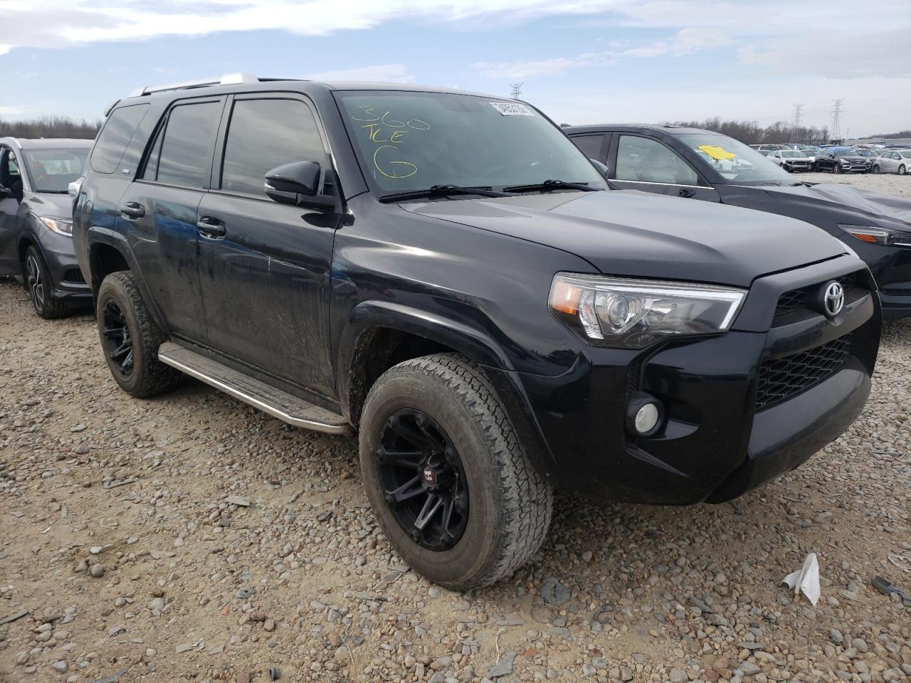 TOYOTA 4RUNNER SR 2016 with VIN JTEBU5JR3G5316914 - Photo from auction