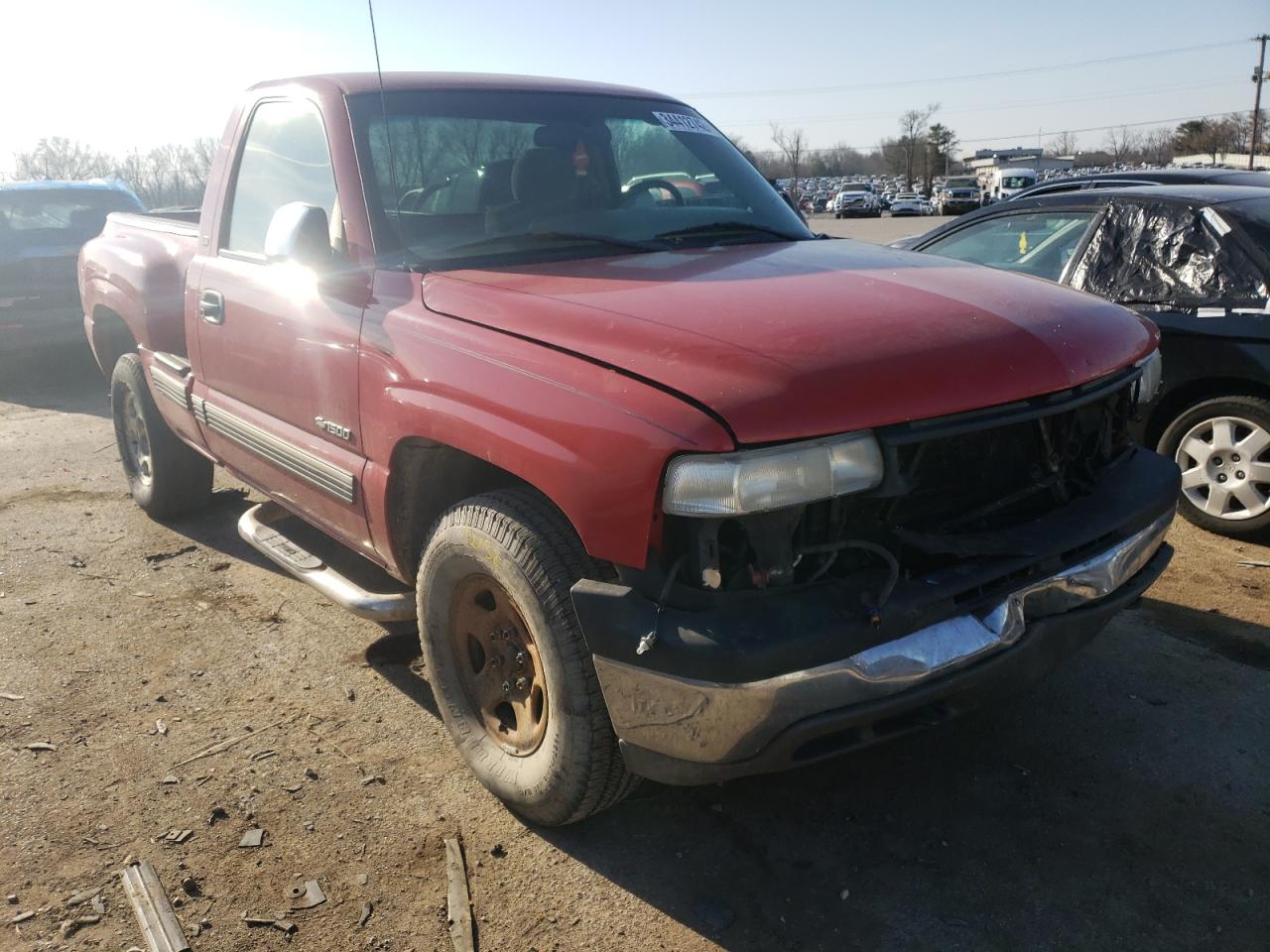 CHEVROLET SILVERADO 2002 with VIN 1GCEK14V52Z148963 - Photo from auction