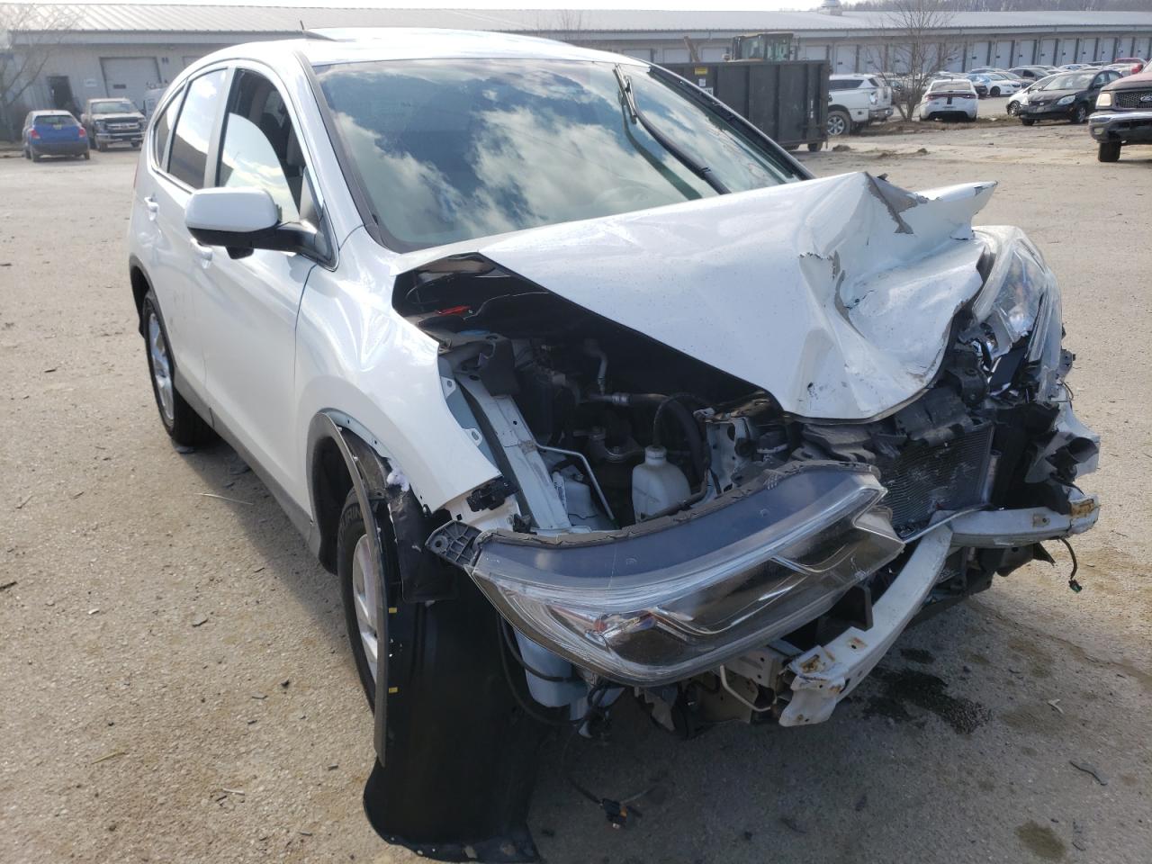 HONDA CR-V EX 2015 with VIN 5J6RM4H5XFL131411 - Photo from auction
