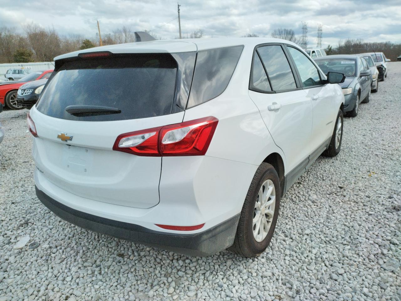 Photo 4 from auction – 2021 CHEVROLET EQUINOX LS with VIN 3GNAXHEV5MS174168