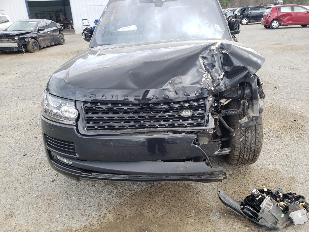 Photo 7 from auction – 2017 LAND ROVER RANGE ROVE with VIN SALGS5FE3HA328827