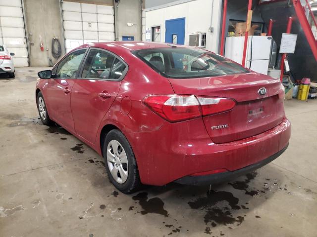Photo 3 from auction – 2015 KIA FORTE LX with VIN KNAFX4A69F5309359