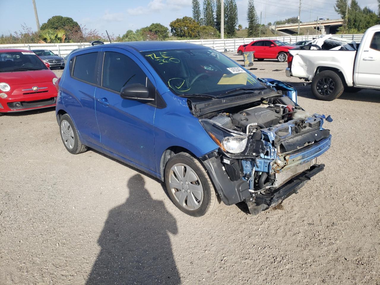Foto 1 de la subasta – 2016 CHEVROLET SPARK LS con VIN KL8CB6SA5GC598099