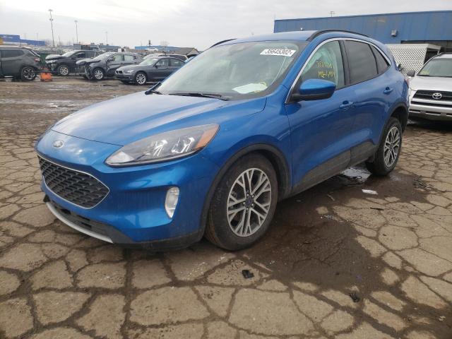 Photo 2 from auction – 2021 FORD ESCAPE SEL with VIN 1FMCU9H63MUB09285