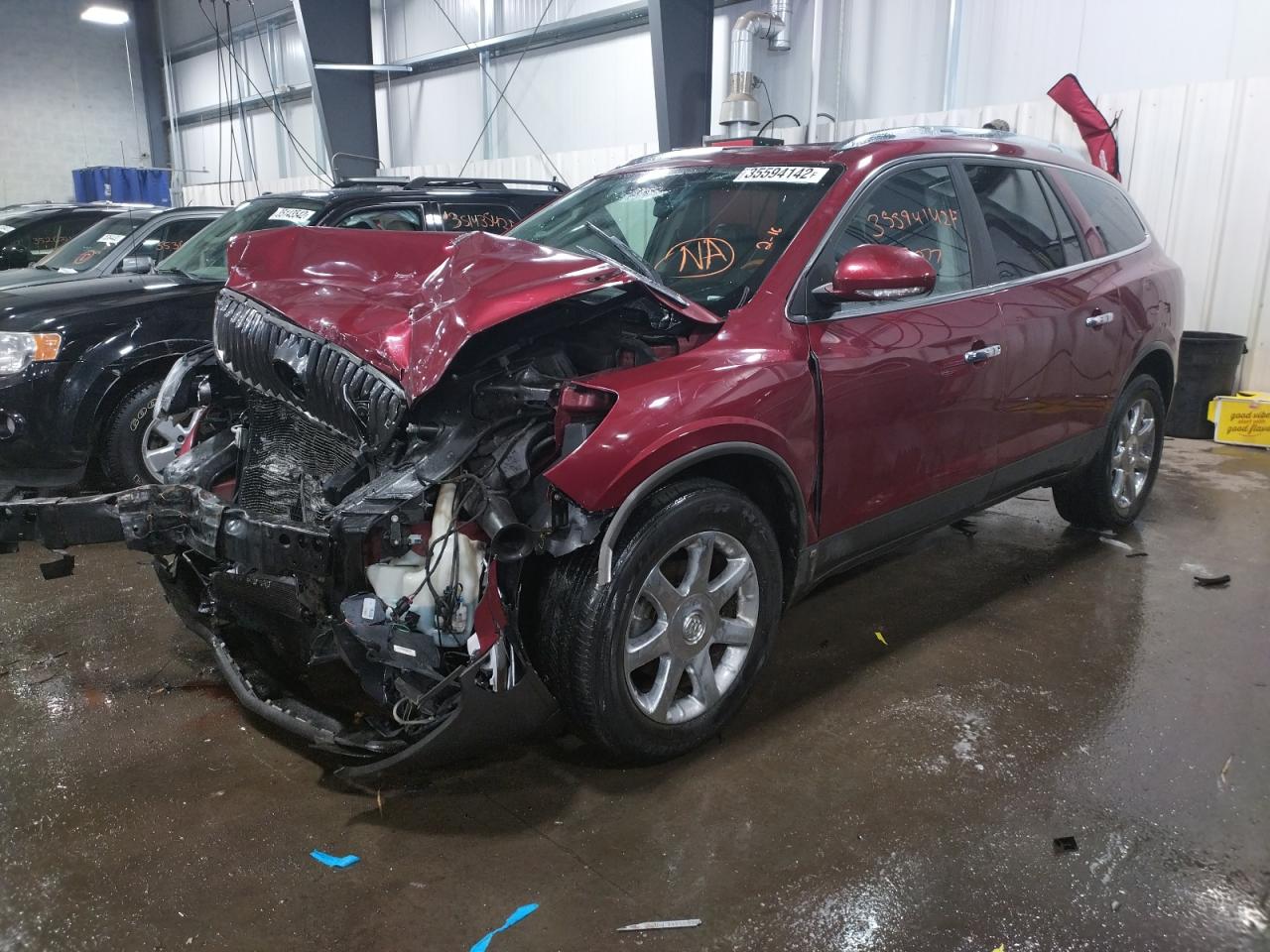 Photo 2 from auction – 2008 BUICK ENCLAVE CX with VIN 5GAEV23708J113496