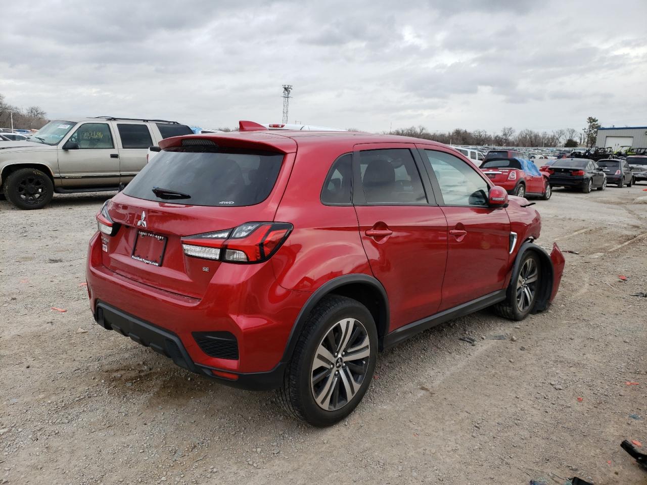 Photo 4 from auction – 2020 MITSUBISHI OUTLANDER with VIN JA4AR3AUXLU017960