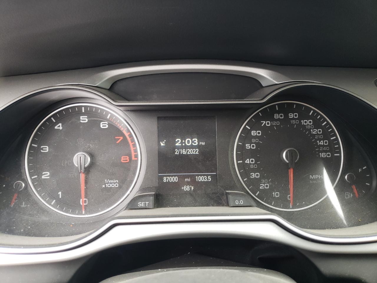 Photo 8 from auction – 2015 AUDI A4 PREMIUM with VIN WAUBFAFL7FN046268