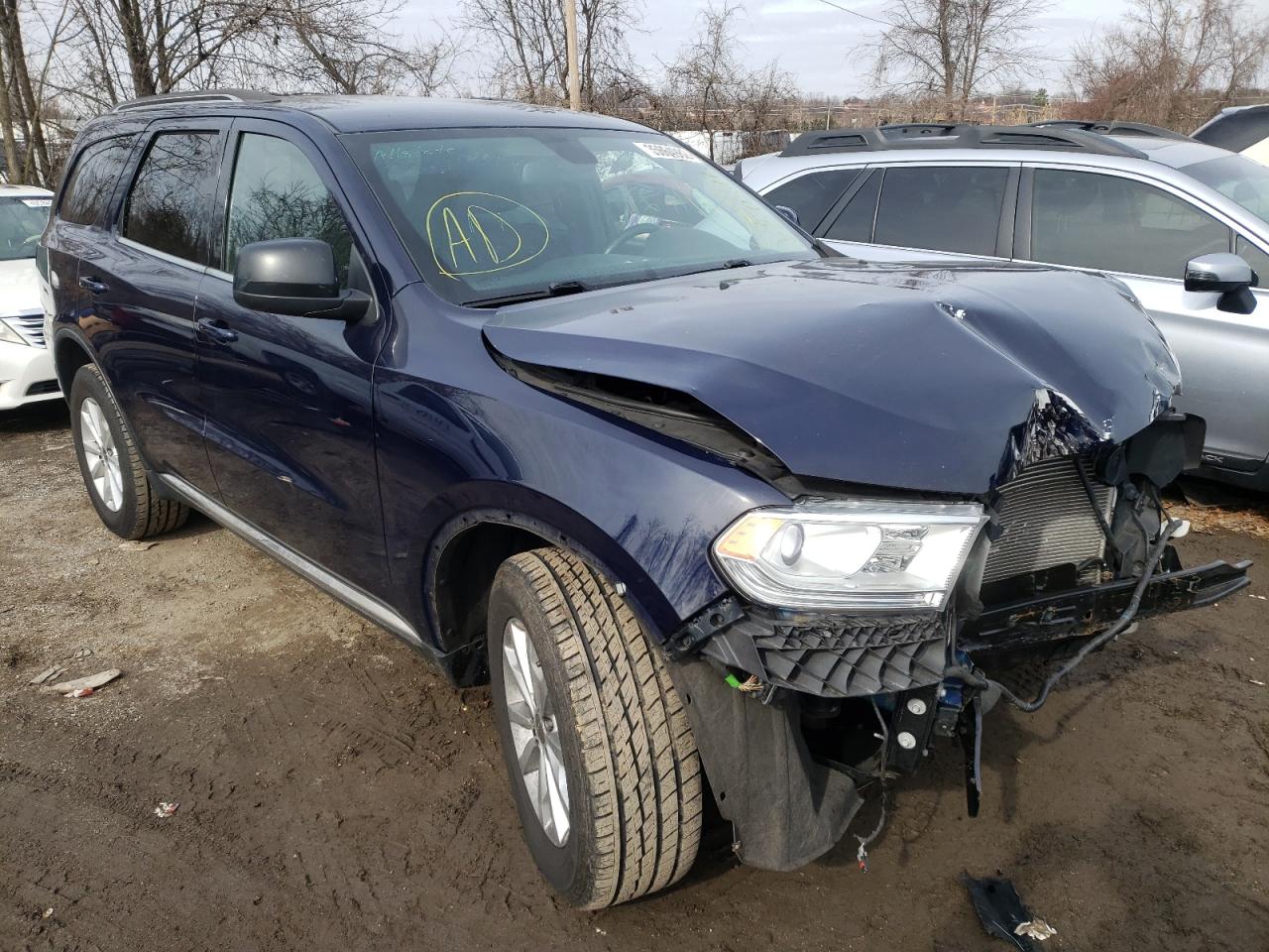 DODGE DURANGO SX 2014 with VIN 1C4RDJAG6EC419926 - Photo from auction