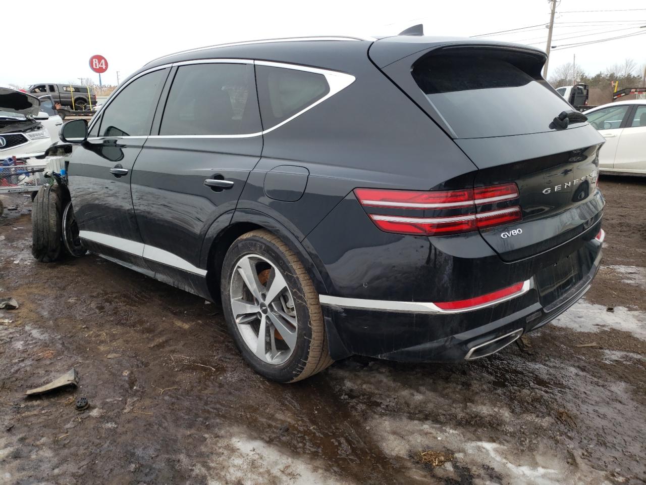 Photo 3 from auction – 2021 GENESIS GV80 BASE with VIN KMUHCESC5MU063699