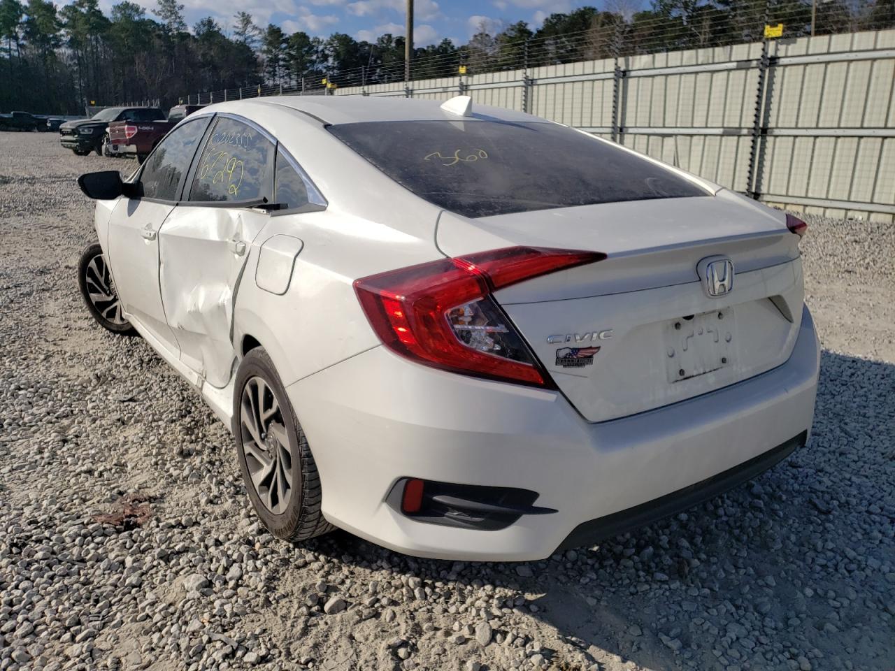 Photo 3 from auction – 2017 HONDA CIVIC EX with VIN 19XFC2F75HE003173
