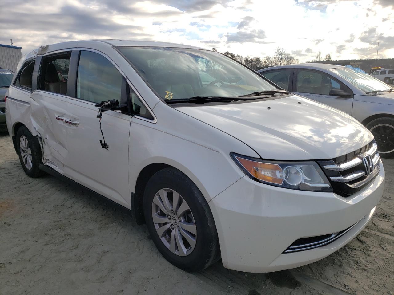 HONDA ODYSSEY EX 2016 with VIN 5FNRL5H69GB054087 - Photo from auction