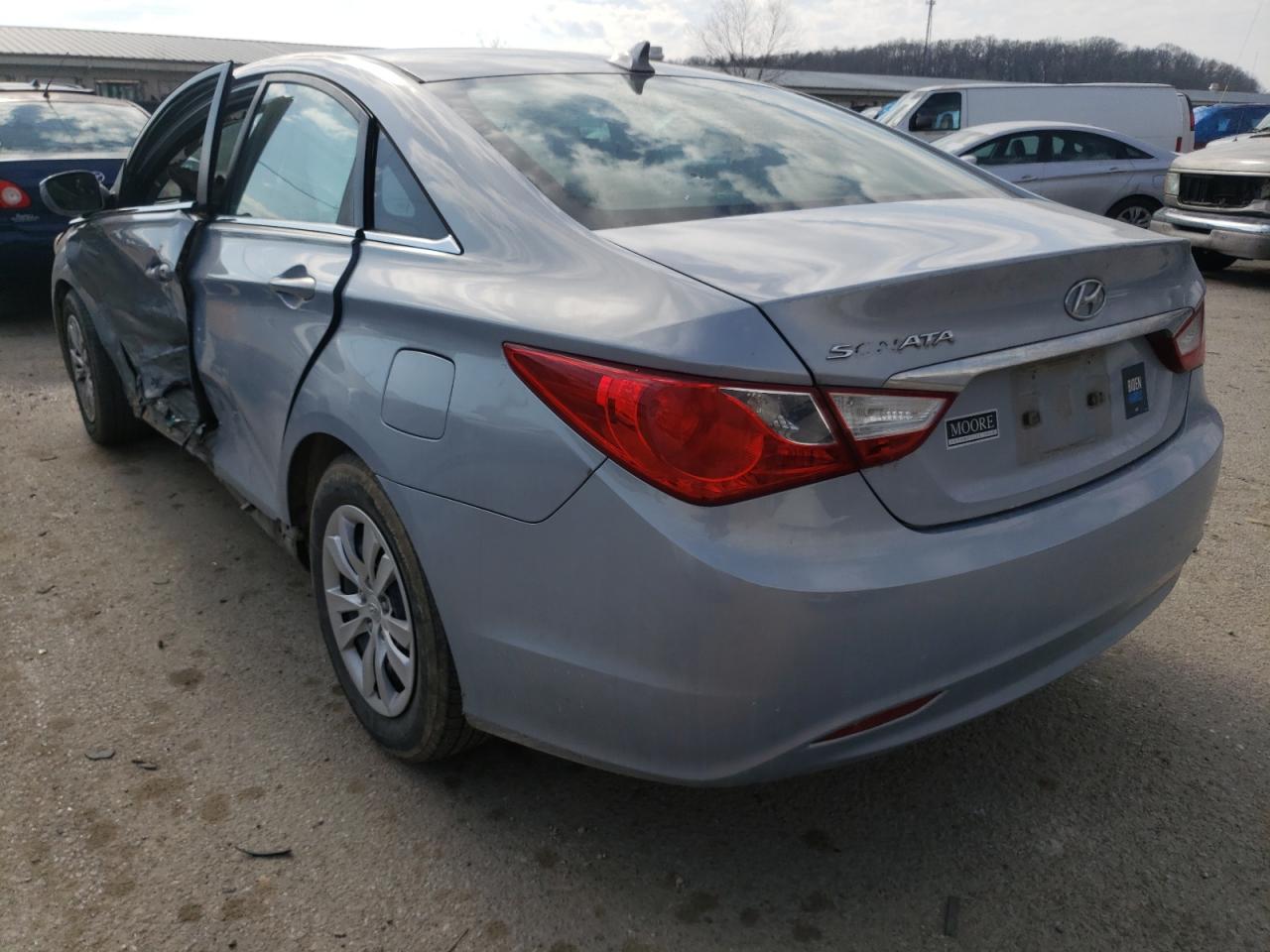Photo 3 from auction – 2011 HYUNDAI SONATA GLS with VIN 5NPEB4AC4BH253473
