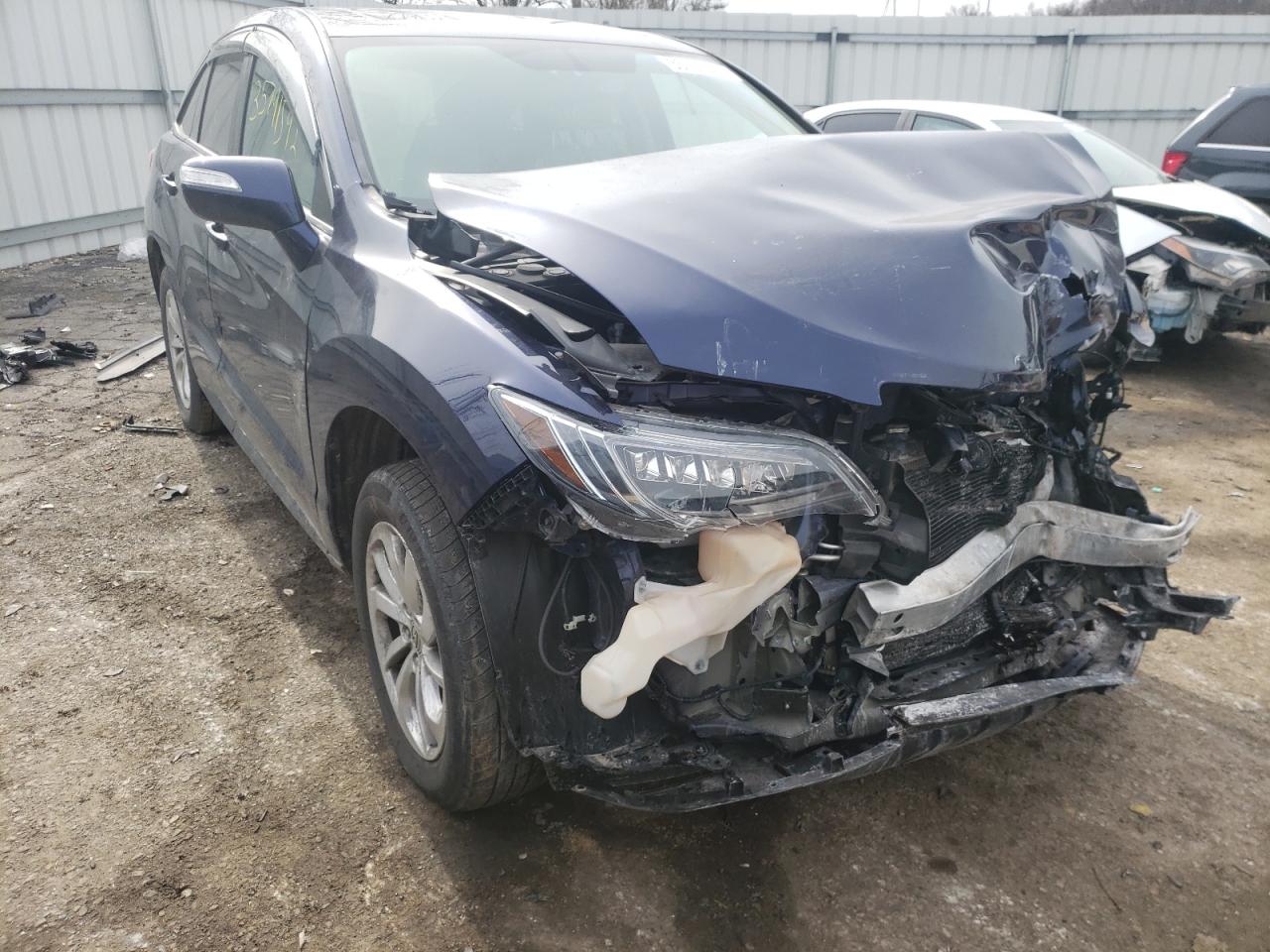 ACURA RDX TECHNO 2017 with VIN 5J8TB4H51HL022566 - Photo from auction