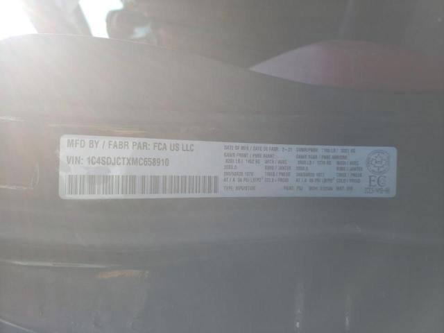 Photo 10 from auction – 2021 DODGE DURANGO R/ with VIN 1C4SDJCTXMC658910