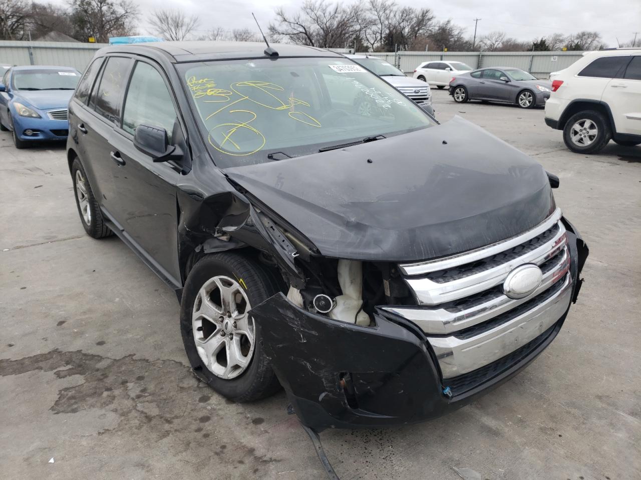 FORD EDGE SEL 2012 with VIN 2FMDK3J99CBA31434 - Photo from auction