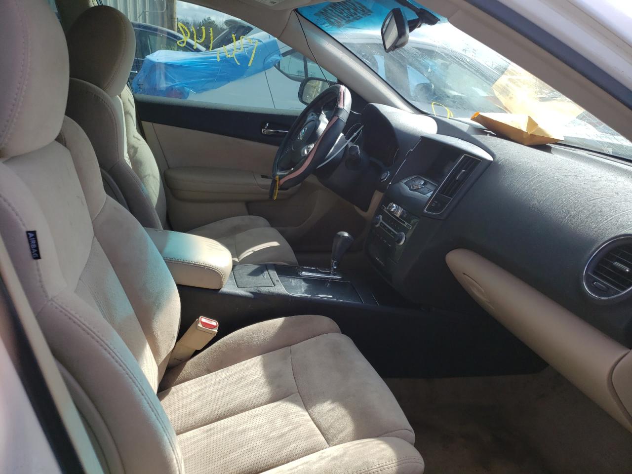 Photo 5 from auction – 2012 NISSAN MAXIMA S with VIN 1N4AA5AP3CC849218