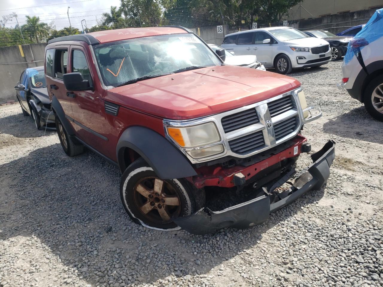 DODGE NITRO SXT 2007 с VIN 1D8GT28K17W502726 - Фото с аукциона