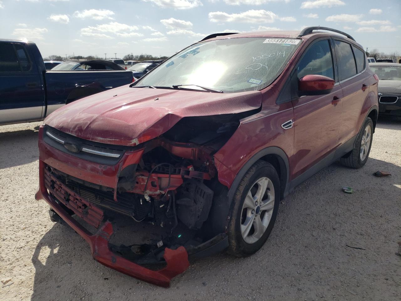 Photo 2 from auction – 2014 FORD ESCAPE SE with VIN 1FMCU0GX3EUA21747
