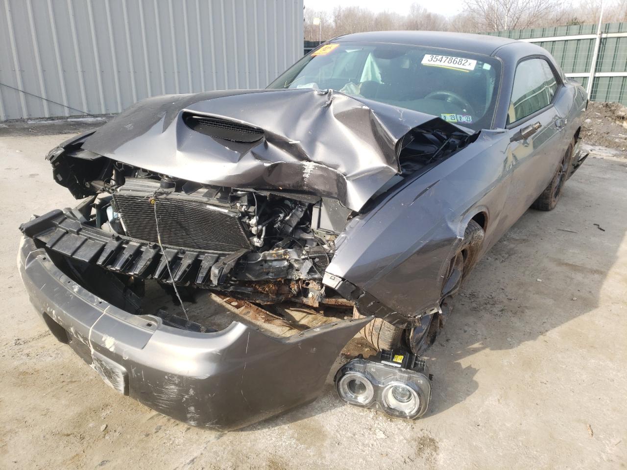 Photo 2 from auction – 2020 DODGE CHALLENGER with VIN 2C3CDZKGXLH110736