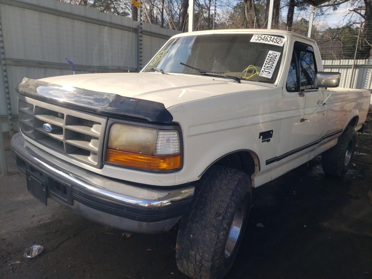 Photo 2 from auction – 1997 FORD F250 with VIN 1FTHF25F3VEA90183