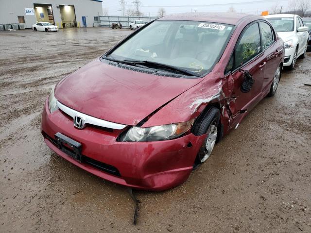 Photo 2 from auction – 2006 HONDA CIVIC with VIN 1HGFA16566L071258
