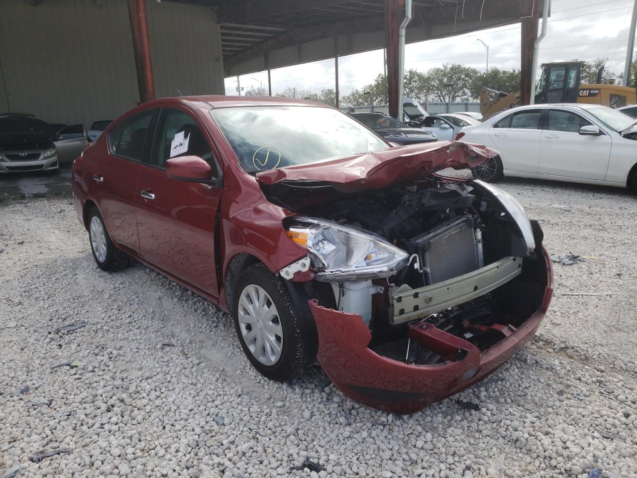 Photo 1 from auction – 2019 NISSAN VERSA S with VIN 3N1CN7AP1KL805601