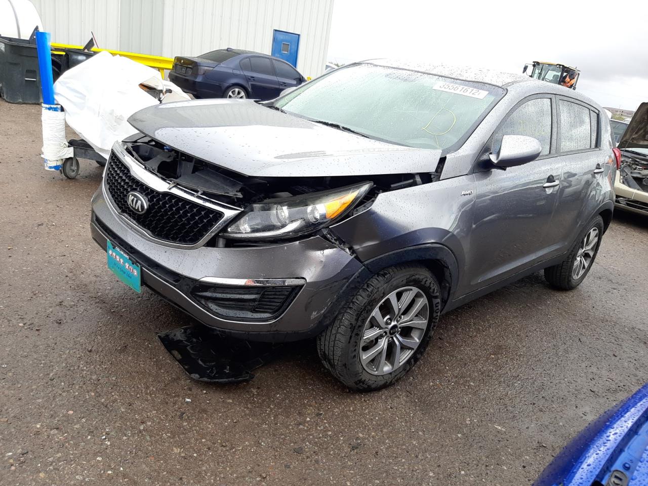 Photo 2 from auction – 2016 KIA SPORTAGE L with VIN KNDPBCAC2G7867792