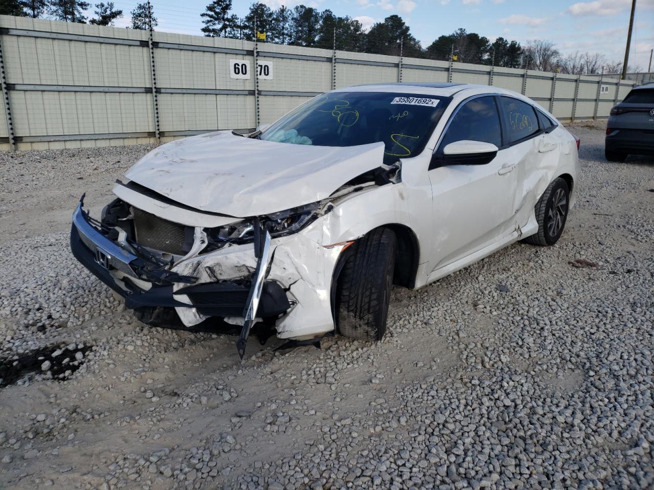 Photo 2 from auction – 2017 HONDA CIVIC EX with VIN 19XFC2F75HE003173