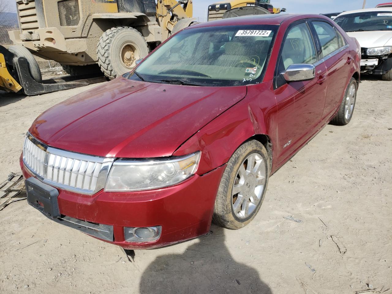 Photo 2 from auction – 2008 LINCOLN MKZ with VIN 3LNHM28T58R601560