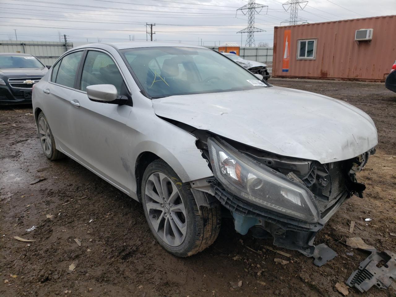 HONDA ACCORD SPO 2014 with VIN 1HGCR2F59EA093122 - Photo from auction