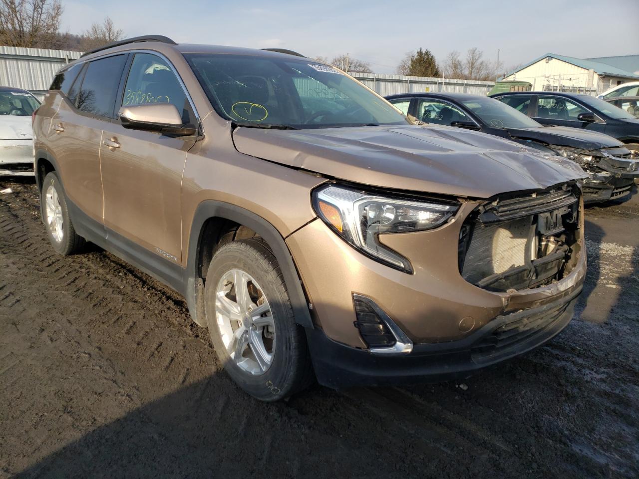 GMC TERRAIN SL 2018 with VIN 3GKALTEV4JL193862 - Photo from auction