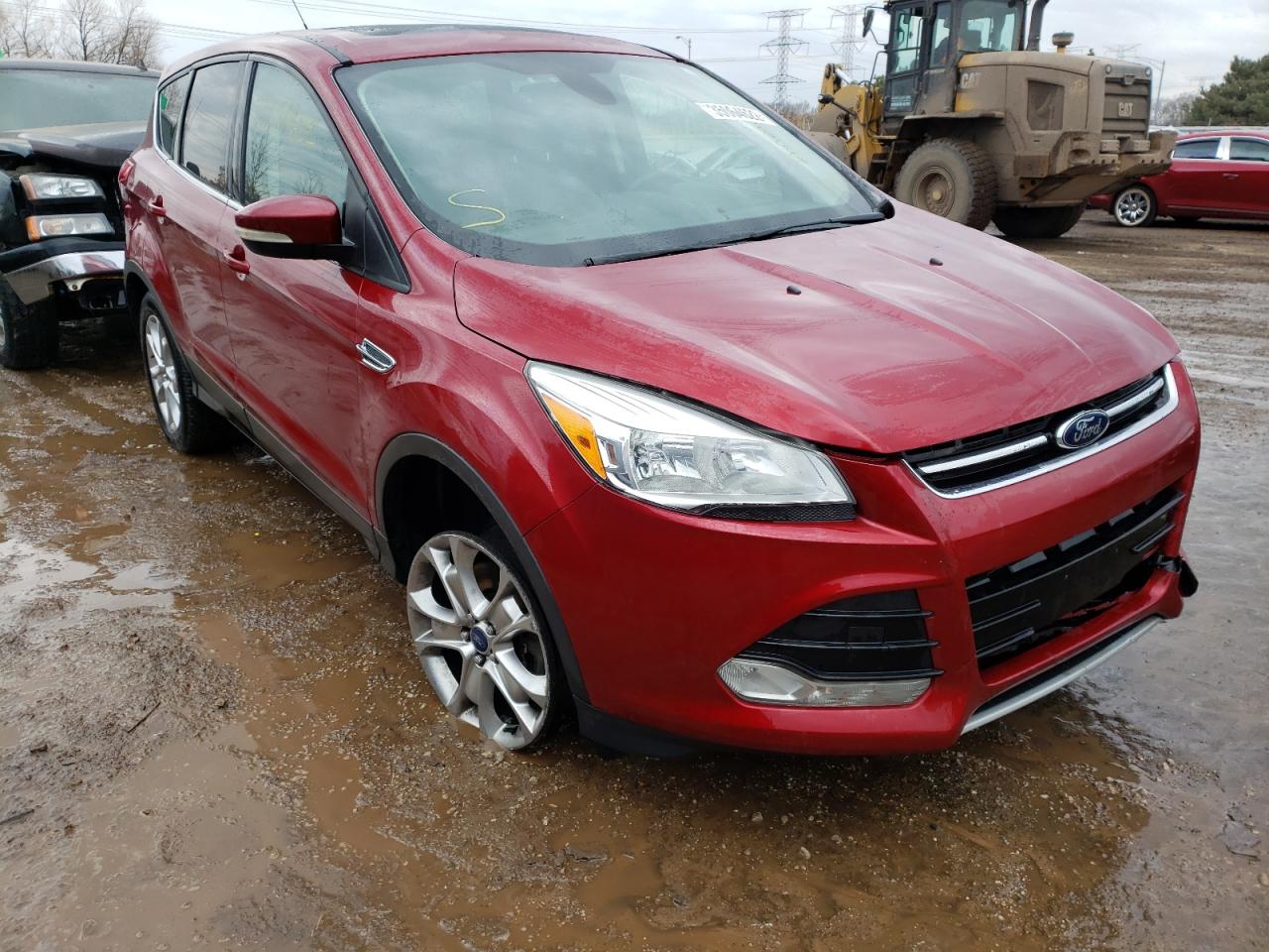 FORD ESCAPE SEL 2013 with VIN 1FMCU9H91DUA79889 - Photo from auction