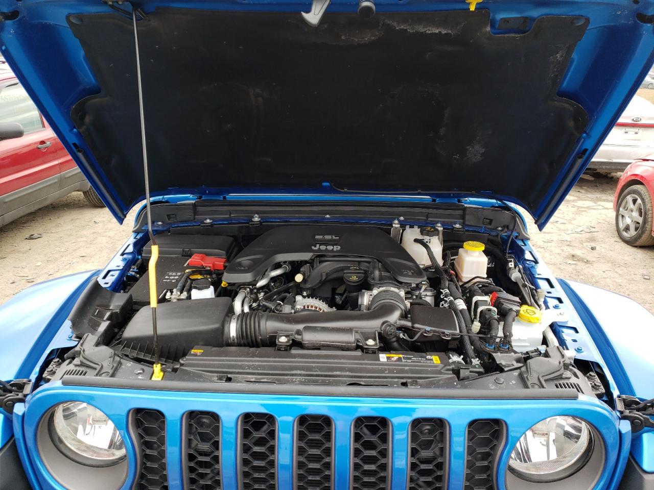 Photo 7 from auction – 2021 JEEP GLADIATOR with VIN 1C6JJTBG7ML607313