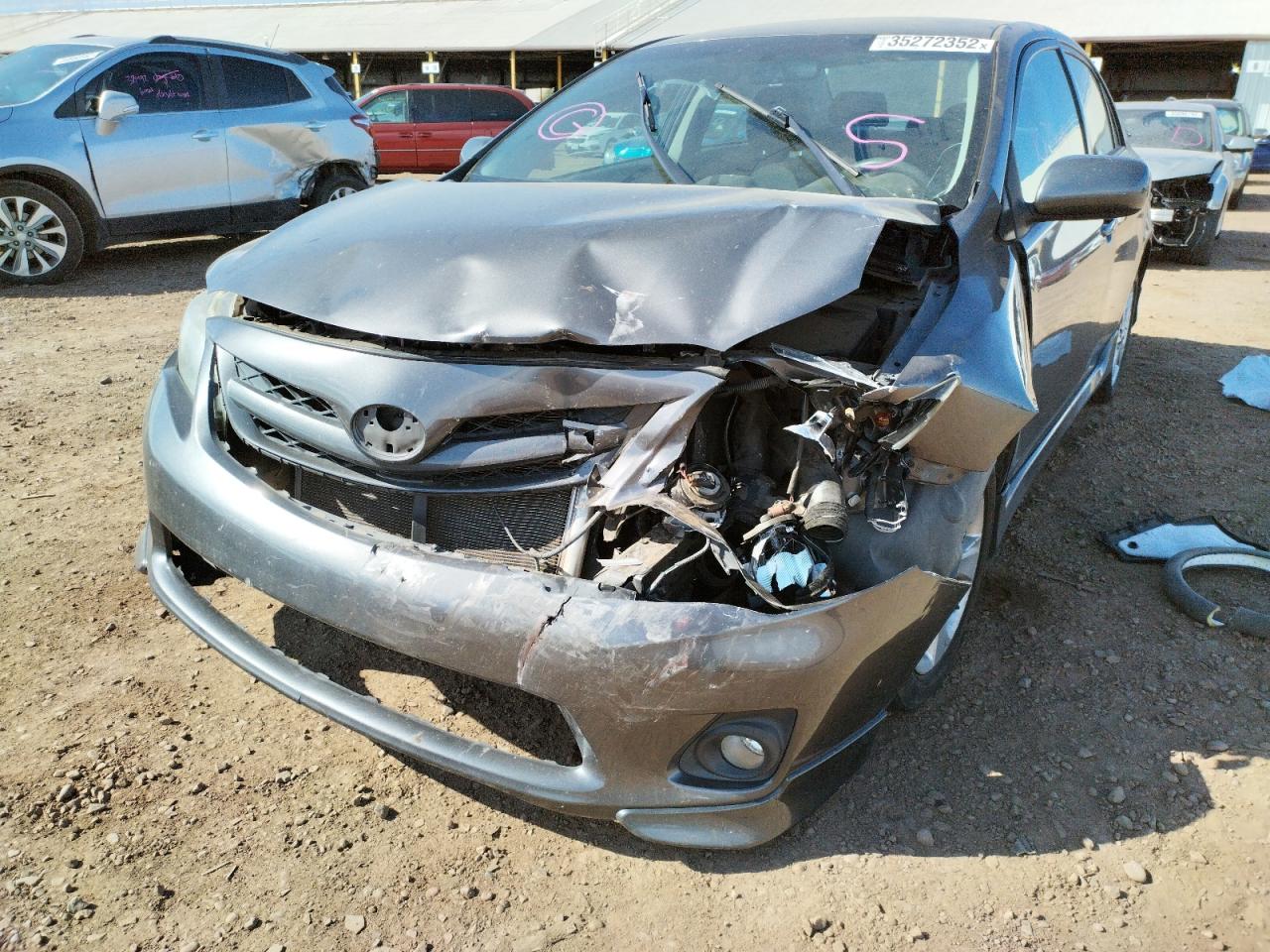 Photo 9 from auction – 2012 TOYOTA COROLLA BA with VIN 5YFBU4EE8CP072955
