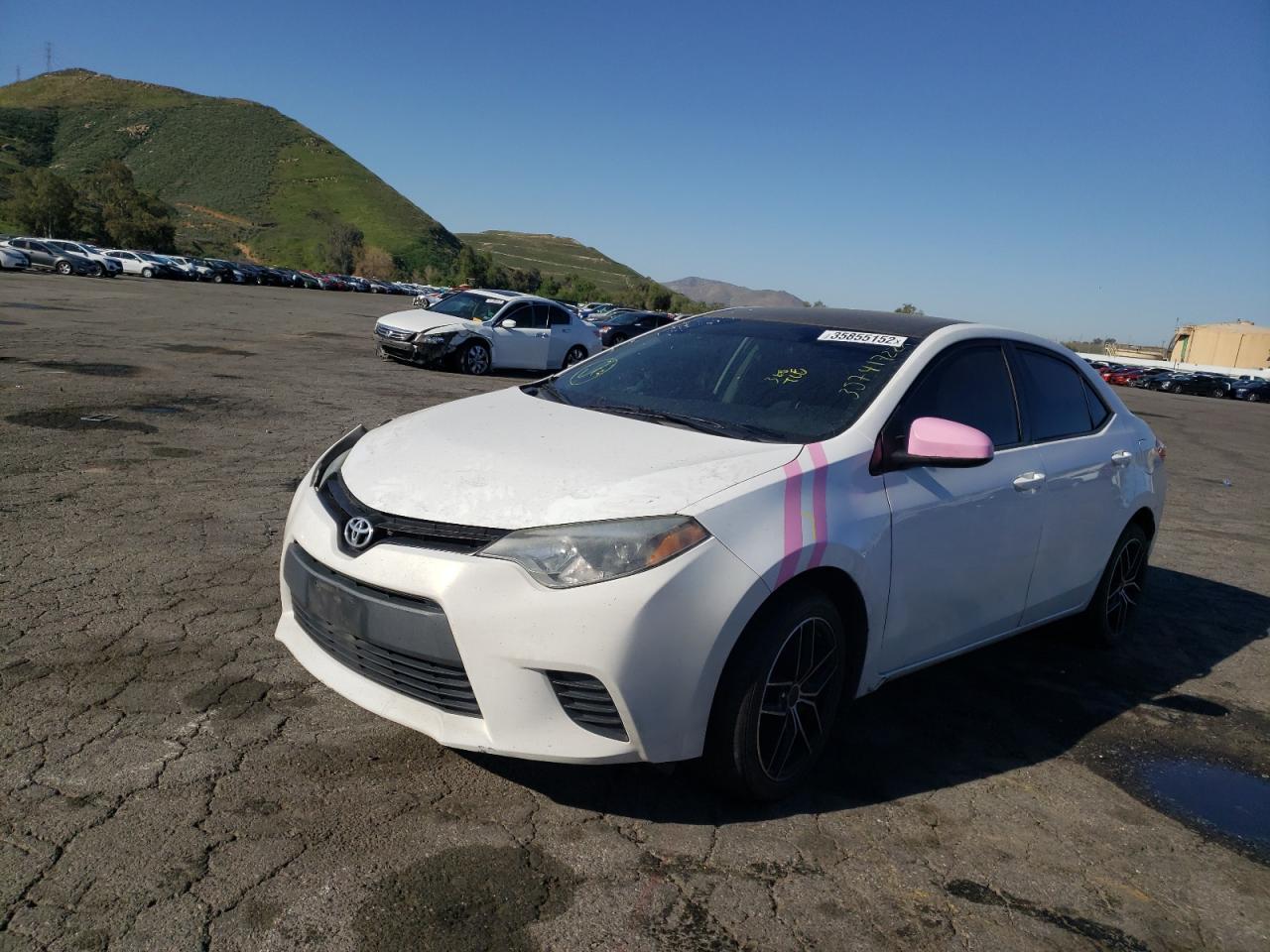 Photo 2 from auction – 2014 TOYOTA COROLLA L with VIN 2T1BURHE6EC185430