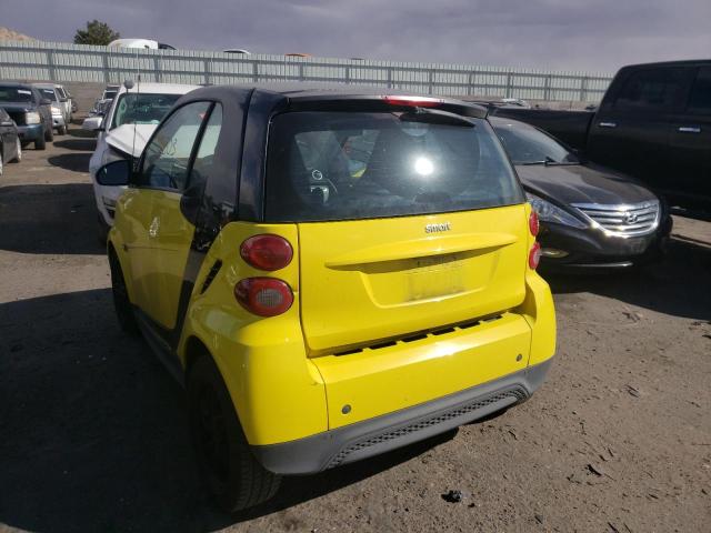 Photo 3 from auction – 2013 SMART FORTWO with VIN WMEEJ3BA6DK656080