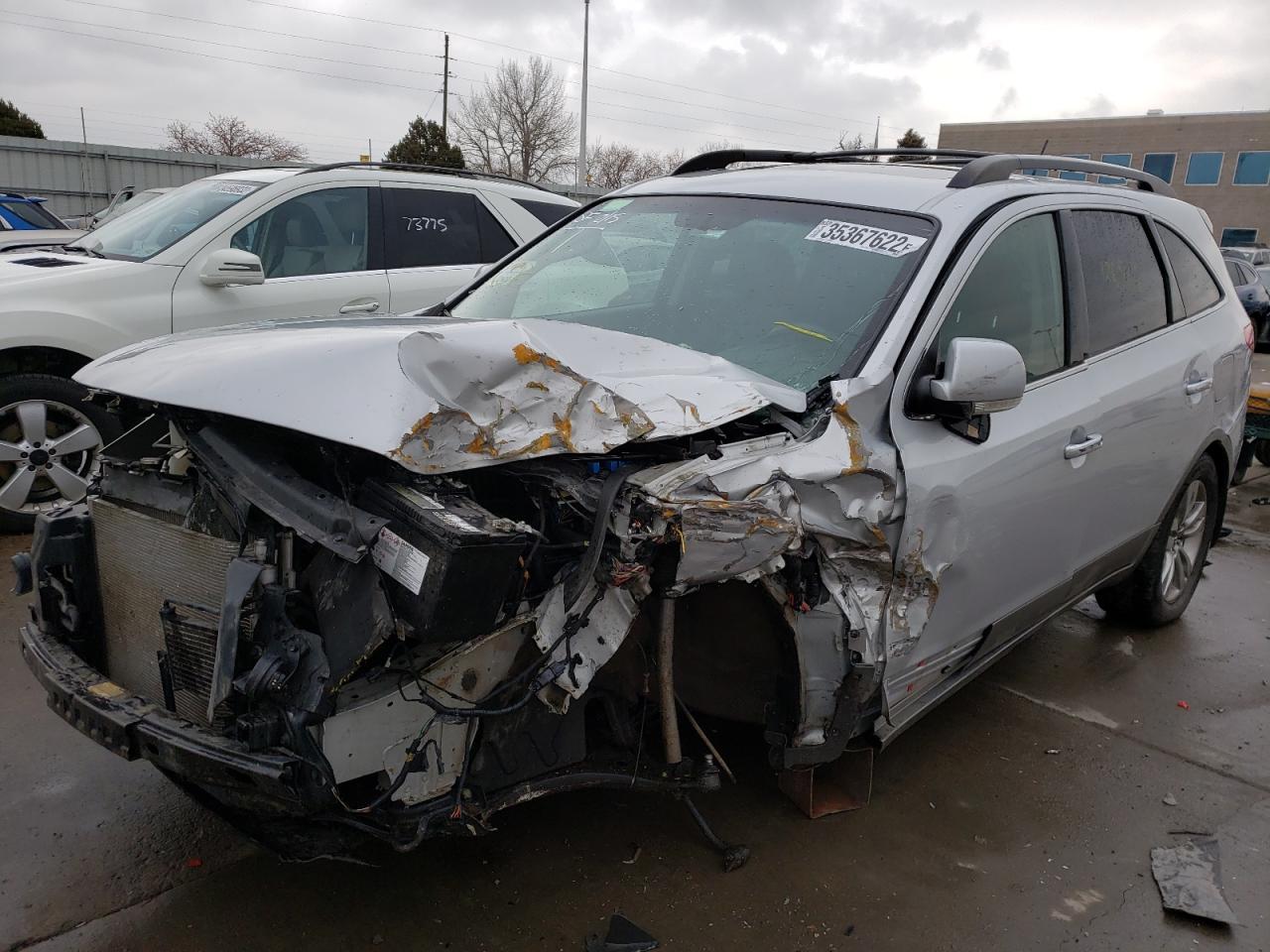 Photo 2 from auction – 2012 HYUNDAI VERACRUZ G with VIN KM8NUDCC9CU180322