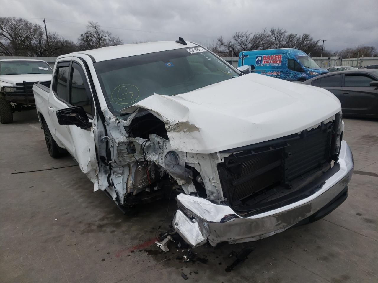 Photo 1 from auction – 2020 CHEVROLET SILVERADO with VIN 3GCPWCED3LG191939
